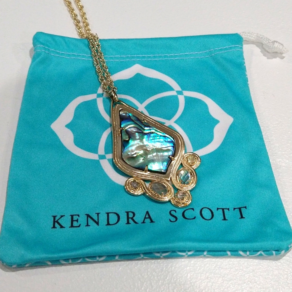 Kendra Scott Teresa Abalone Necklace